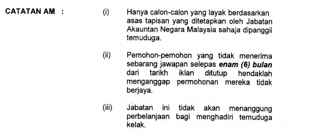 Jawatan Kosong Jabatan Akauntan Negara Malaysia (JANM) - PSH
