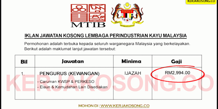 Jawatan Kosong Lembaga Perindustrian Kayu Malaysia Jawatan Kosong Terkini Lembaga Perindustrian Nanas 10 September 2012maklumat Jawatan Jawatan Yang Ditawarkan Jawatan Kosong Jurutkenik Di Mtibpermohonan Adalah Dipelawa Daripada Warganegara