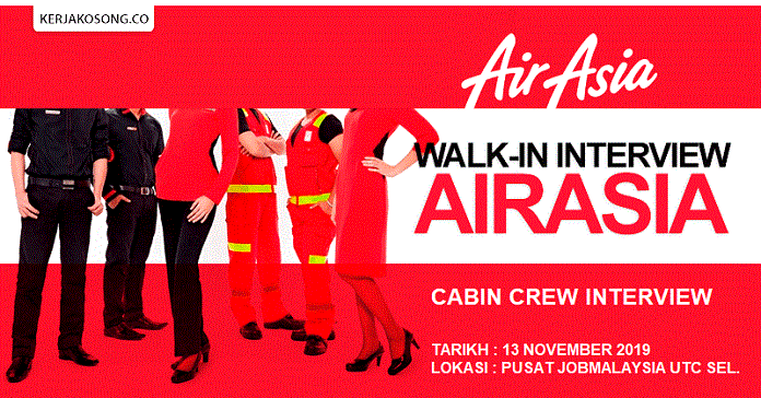 Temuduga Terbuka Cabin Crew Air Asia