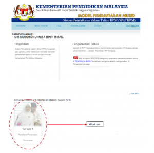 Pendaftaran Online Tahun 1 - Jawatan Kosong Kerajaan ...