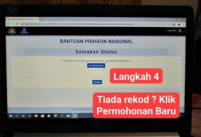 Cara Mudah Mohon BPN  Panduan Bergambar