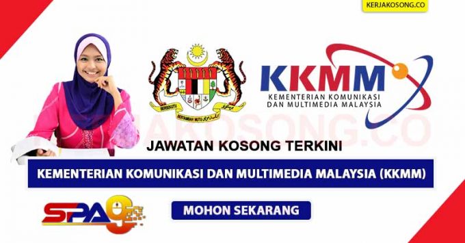 Jawatan Kosong Kementerian Komunikasi Dan Multimedia Malaysia (KKMM)