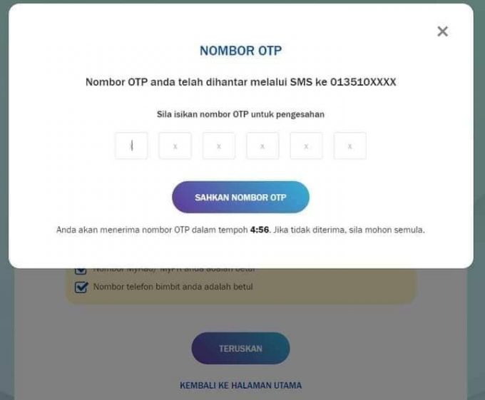 Cara Kemaskini Nombor Telefon KWSP Secara Online (Untuk OTP / TAC)